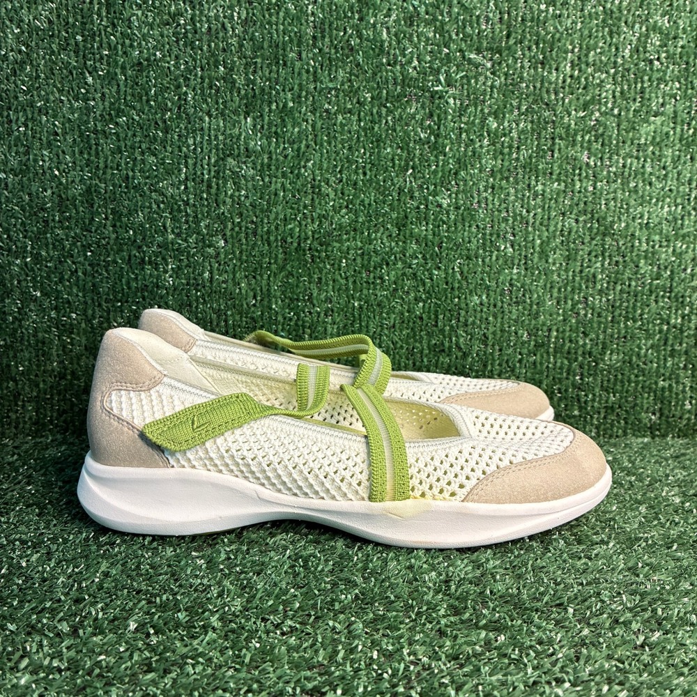 NEW VIVAIA Isabeli Walker Pro Mesh Hybrid Mary Jane Sneakers Green Womens Sz 6.5
